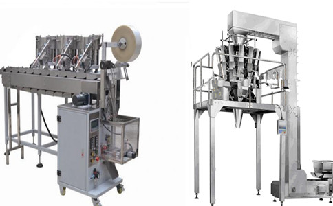 多頭組合稱重顆粒包裝機